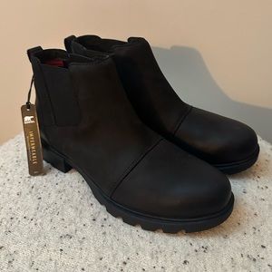 Sorel Women’s Black Emelie Chelsea Boots